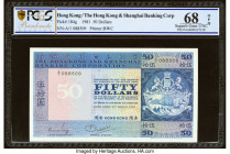 Hong Kong Hongkong & Shanghai Banking Corp. 50 Dollars 31.3.1981 Pick 184g KNB72f PCGS Banknote Superb Gem UNC 68 OPQ. 

HID09801242017

© 2022 Herita...