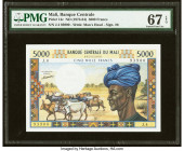Mali Banque Centrale du Mali 5000 Francs ND (1972-84) Pick 14c PMG Superb Gem Unc 67 EPQ. 

HID09801242017

© 2022 Heritage Auctions | All Rights Rese...