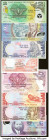 Mozambique, Papua New Guinea, Samoa & Zimbabwe Group Lot of 15 Examples Crisp Uncirculated. The Mozambique and Zimbabwe notes are Replacement examples...