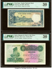 South Vietnam National Bank of Viet Nam 500 Dong ND (1962) Pick 6Aa PMG Very Fine 30; Syria Banque de Syrie et du Liban 1 Livre 1.9.1939 Pick 40a PMG ...