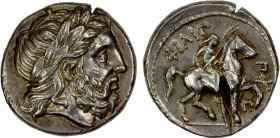 MACEDONIAN KINGDOM: Kassander, as regent, 317-305 BC, AR tetradrachm (14.33g), Amphipolis, ca. 316-311 BC, Le Rider pl.45/19, Troxell-9/331, SNG ANS-7...