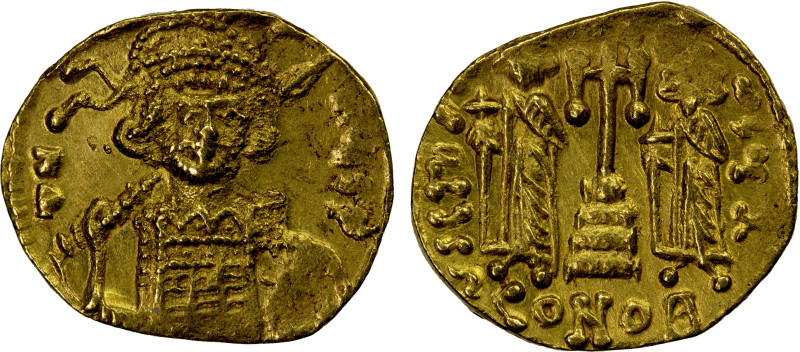 BYZANTINE EMPIRE: Constantine IV Pogonatus, 668-685, AV solidus (4.29g), Constan...