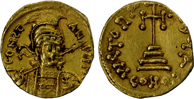 BYZANTINE EMPIRE: Constantine IV Pogonatus, 668-685, AV solidus (4.25g), Constan...