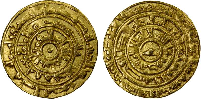 FATIMID: al-Mu'izz, 953-975, AV dinar (4.15g), Misr, AH363, A-697, Nicol-368, VF...