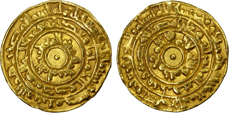 FATIMID: al-Mu'izz, 953-975, AV dinar (4.06g), Misr, AH364, A-697, Nicol-370, VF...