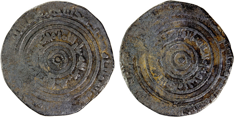 FATIMID: al-'Aziz, 975-996, AR ½ dirham (1.32g), Filastin, AH37(0), A-705, Nicol...