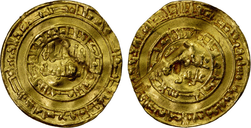 FATIMID: al-Hakim, 996-1021, AV dinar (3.99g), Misr, AH389, A-709.2, Nicol-1075,...