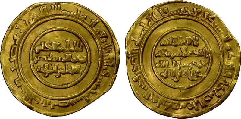 FATIMID: al-Mustansir, 1036-1094, AV dinar (4.07g), Misr, AH435, A-719.1, Nicol-...