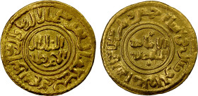 SELJUQ OF RUM: Kaykhusraw II, 1236-1245, AV dinar (4.39g), Konya, AH635, A-1215, Izmirlier-374 (same dies), royal legends plus the mintname // the cal...
