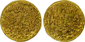 SELJUQ OF RUM: The three brothers, 1249-1259, AV dinar (4.49g), Konya, AH648, A-A1227, citing all three brothers, 'Izz al-Din Kayka 'us II, Rukn al-Di...