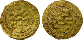 GREAT SELJUQ: Tughril Beg, 1038-1063, AV dinar (4.36g), Nishapur, AH446, A-1665, some weakness, VF.
Estimate: USD 240 - 280