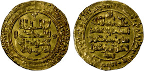 GREAT SELJUQ: Tughril Beg, 1038-1063, AV dinar (3.71g), Nishapur, AH449, A-1665, fine gold, VF to EF.
Estimate: USD 240 - 300