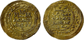 GREAT SELJUQ: Bayghu, fl. 1043-1056, AV dinar (3.21g), Sijistan, AH443, A-1669, struck mainly at Herat, none for Sijistan on CoinArchives & Zeno, VF, ...