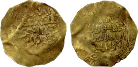 ASSASSINS AT ALAMUT (BATINID): Muhammad III, 1221-1254, AV dinar (3.89g), NM, DM, A-D1920, known dated in the year of his accession (AH618, cf. the di...