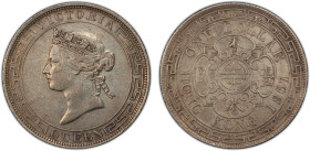 HONG KONG: Victoria, 1841-1901, AR dollar, 1867, KM-10, cleaned, PCGS graded EF details.
Estimate: USD 1000 - 1200