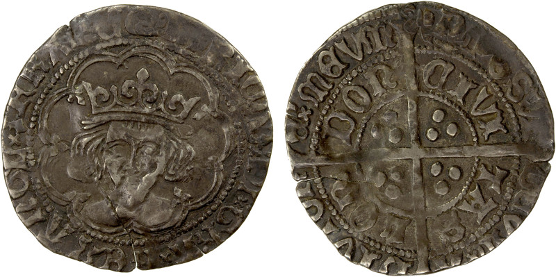 ENGLAND: Richard III, 1483-1485, AR groat (3.04g), London, ND, North-1679, Spink...