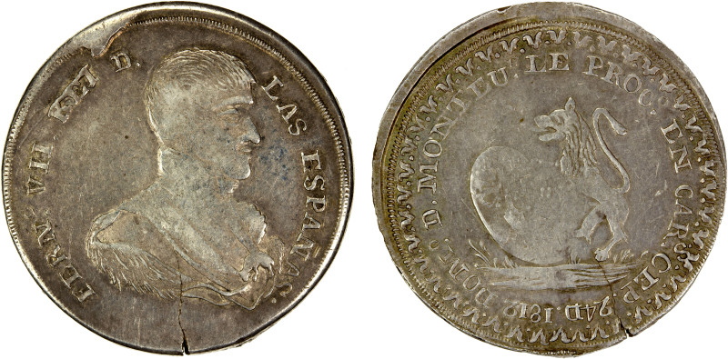 VENEZUELA: Caracas, AR proclamation medal (10.87g), 1812, Herrera-8, Medina-268,...