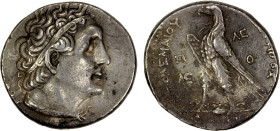 EGYPT (PTOLEMAIC): Ptolemy II Philadelphos, 285-246 BC, AR tetradrachm (14.18g), Ptolemaïs-Ake, year 35 (251/0 BC), Svoronos-780, CPE-653, SNG Copenha...