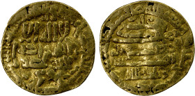 AGHLABID: Ziyadat Allah III, 903-908, AV dinar (3.80g), NM, AH291, A-452, al-Ush-151, without the mintmaster's name (normal type for this date); proba...
