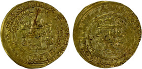 GHAZNAVID: Mahmud, 999-1030, AV dinar (3.69g), Herat, AH418, A-1607, Fine to VF.
Estimate: USD 180 - 220