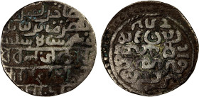CHITTAGONG: Selim Shah, governor, after 1599, AR tanka (9.41g), NM, BE963, Mitch-331, G-RA3, trilingual issue, citing the ruler as Salim Shah in Persi...