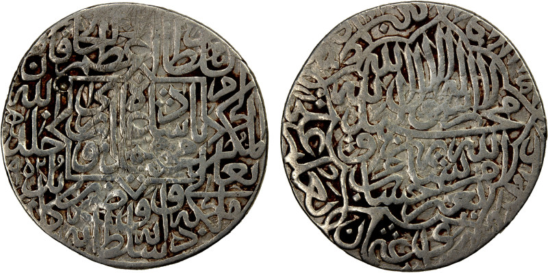 MUGHAL: Humayun, 1530-1556, AR shahrukhi (4.68g), Kabul, AH952, A-B2464, full mi...