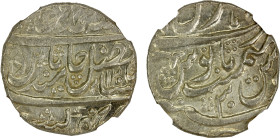 MUGHAL: Shah Alam II, 1759-1806, AR rupee, Hathras, AH1205 year 30, KM-640, rare with full date and regnal year, NGC graded MS62, R.
Estimate: USD 12...