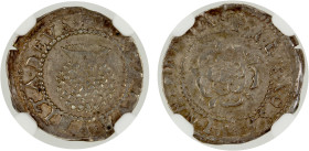 ENGLAND: James I, 1603-1625, AR penny (0.49g), ND (1605-06), KM-23, Spink-2661, Second Coinage, rose mintmark, well struck, NGC graded AU53.
Estimate...