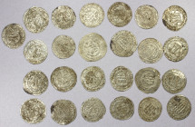 SAMANID: LOT of 25 silver dirhams, including Nasr II (AH301-331) (6 pcs), mints of Balkh, Andaraba, Samarqand; and Nuh II (AH331-343) (19 pcs), mint o...