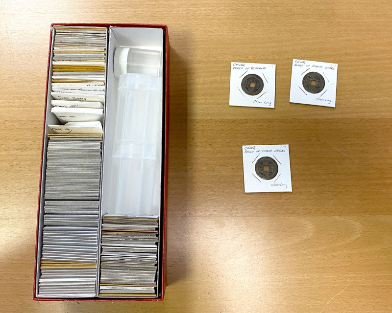 CHINA: LOT of 173 coins and tokens, including mostly cast and some machine-struc...