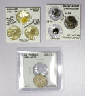 ASIA: LOT of 8 coins, an interesting little group of coins from Southeast Asia, including Nepal silver dams 1701-15 KM-211 and 1722-69 (2 pcs) KM-90 a...