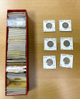 WORLDWIDE: LOT of 92 coins and exonumia items, including New Caledonia (2 pcs), New Hebrides (1), New Zealand (4), Norway (10), Paraguay (3), Peru (14...