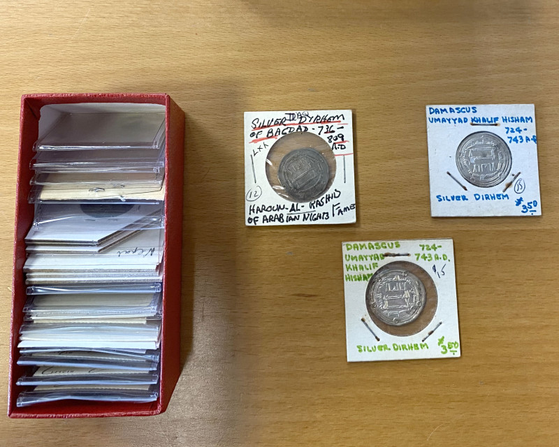 WORLDWIDE: LOT of 45 coins, an interesting mix of non-machine-struck pieces from...