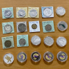 WORLDWIDE: LOT of 20 coins, featuring Toads, Snakes, Dragons, Skinks, Turtles, Crocodiles, Chameleons, Lizards, and Dinosaurs, including from Armenia ...