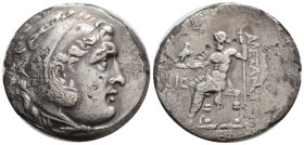 KINGS OF MACEDON. Alexander III 'the Great' (336-323 BC). Fourrée Tetradrachm. Contemporary imitation of uncertain mint. Obv: Head of Herakles right, ...