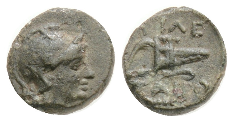 MYSIA, Pergamon, Philetairos (Circa 282-263 BC) Ae.
Obv: Head of Athena to right...