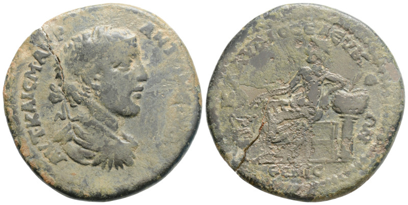 PISIDIA. Claudioseleucia. Elagabalus ( 218-222. ). Ae.
Obv: ΑΥΤ ΚΑΙϹ Μ ΑΥΡ ΑΝΤΩΝ...