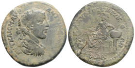 PISIDIA. Claudioseleucia. Elagabalus ( 218-222. ). Ae.
Obv: ΑΥΤ ΚΑΙϹ Μ ΑΥΡ ΑΝΤΩΝƐΙΝΟϹ.
Laureate, draped and cuirassed bust of Elagabalus.
Rev: ΚΛΑΥΔΙΟ...