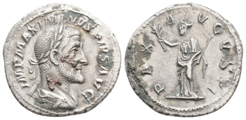 MAXIMINUS THRAX (235-238). Denarius. Rome.
Obv: IMP MAXIMINVS PIVS AVG. Laureate...