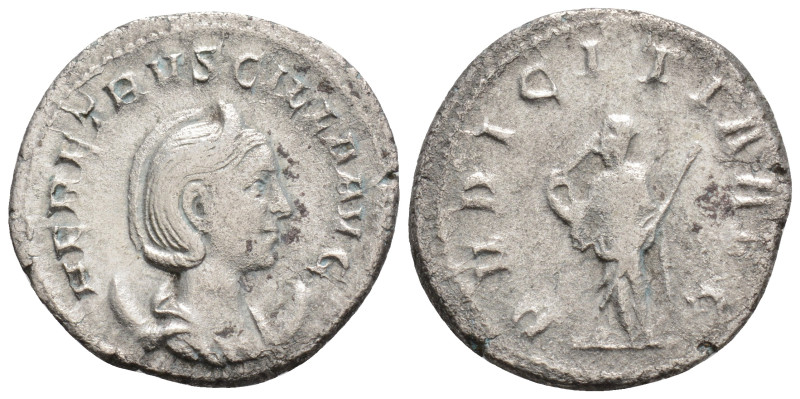 HERENNIA ETRUSCILLA (Augusta, 249-251). Antoninianus. Rome.
Obv: HER ETRVSCILLA...