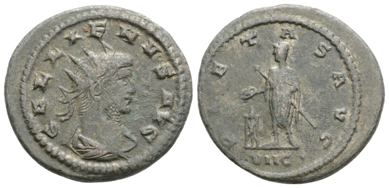GALLIENUS (253-268). Antoninianus. Antioch.
Obv: GALLIENVS AVG.
Radiate, draped ...