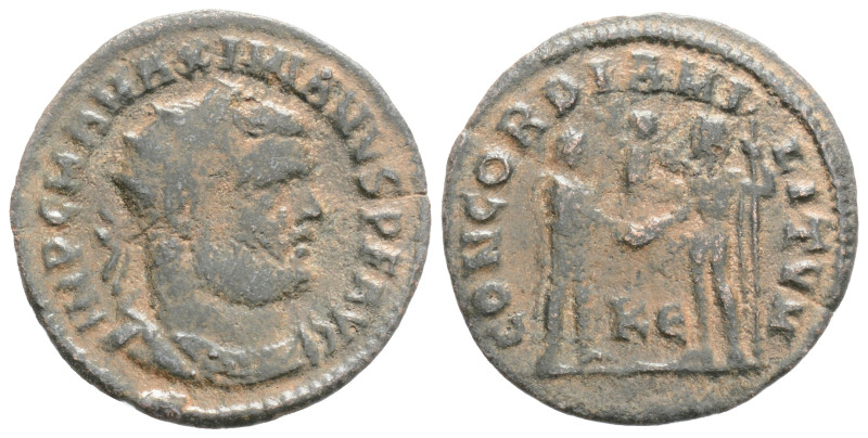 MAXIMIANUS HERCULIUS (286-305). Radiatus. Cyzicus.
Obv: IMP C M A MAXIMIANVS P F...