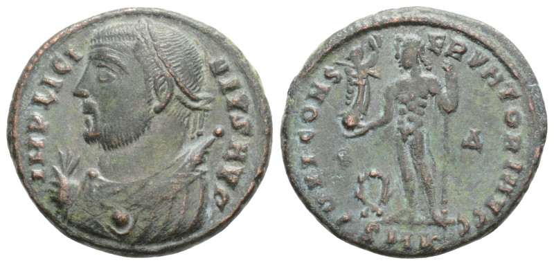 LICINIUS I (308-324). Follis. Heraclea.
Obv: IMP C VAL LICINIAN LICINIVS P F AVG...