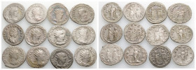 12 pieces, as seen.