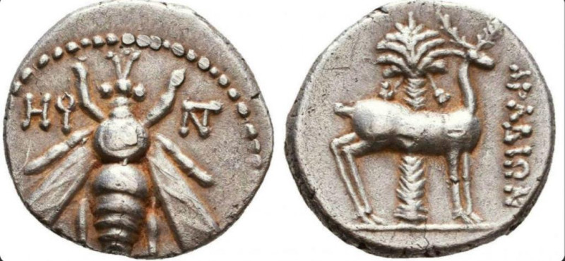 Phoenicia, Arados. Civic issue. ca. 172/1-111/10 B.C. AR drachm (16mm, 4.00 g). ...