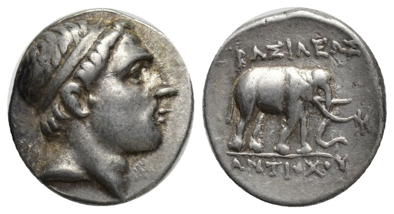 SELEUKID KINGS OF SYRIA. Antiochos III ‘the Great’, 223-187 BC. Drachm (Silver, ...