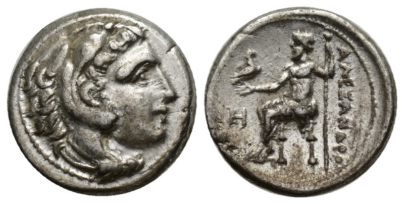 Macedonian Kingdom. Alexander III 'the Great'. 336-323 B.C. AR drachm (17mm, 4.0...