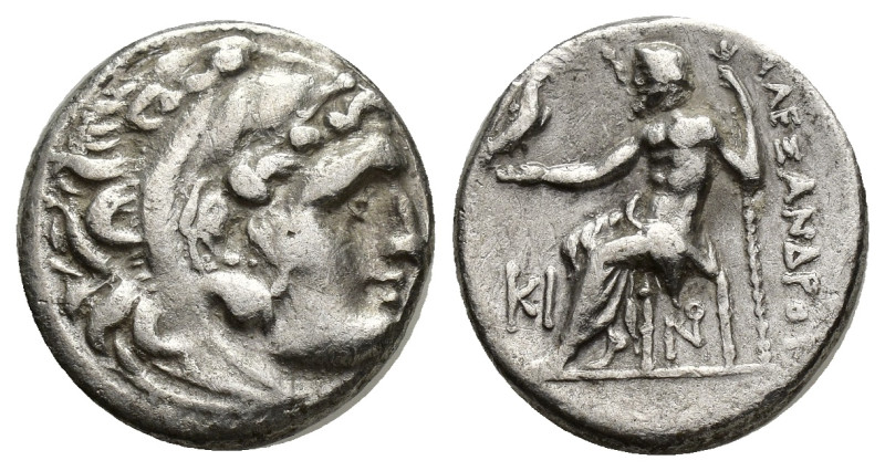 KINGS OF MACEDON. Alexander III 'the Great' (336-323 BC). Drachm. (16mm, 3.74 g)...