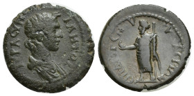 PHRYGIA, Synaus. Autonomous Issue. Circa 1st-2nd Century AD. Æ (20mm, 4.00 g) Obv: ΙΕΡΑ ϹΥΝΚΛΗΤΟϹ draped bust of Senate, r. Rev: ΕΠΙ ΔΙΟΓΕΝΟΥϹ ϹΥΝΑΕΙΤ...