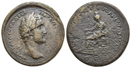 PONTUS, Cerasus. Antoninus Pius. AD 138-161. Æ (32mm, 20.51 g) Obverse: ΑVΤ Κ Τ ΑΙΛΙΟϹ ΑΔΡΙΑΝΟϹ ΑΝΤⲰΝΕΙΝΟϹ [ϹΕΒ?]; bare head of Antoninus Pius, r. / R...
